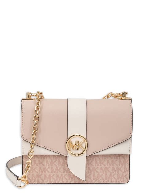 michael kors small pink crossbody.